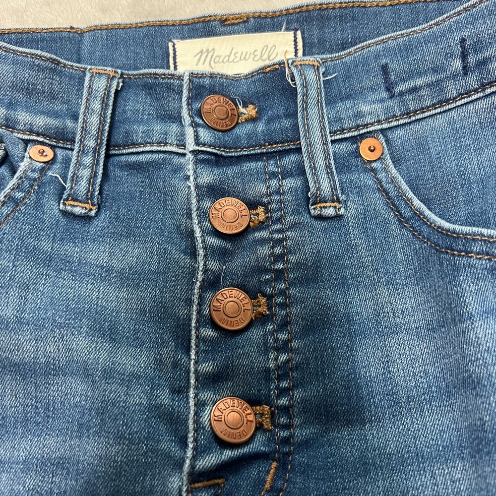 Women's Madewell Blue Denim Jeans
